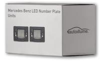 Mercedes Benz LED Number Plate Units