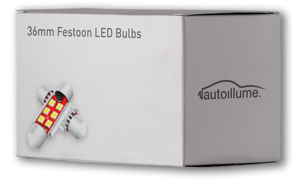 36mm Festoon LED Bulbs - autoillume