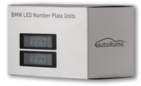 BMW LED Number Plate Units