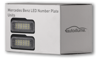 Mercedes Benz LED Number Plate Units