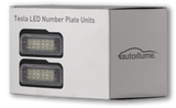 Tesla LED Number Plate Units