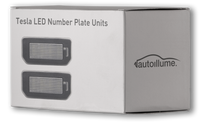 Tesla LED Number Plate Units