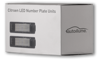 Citroen LED Number Plate Units