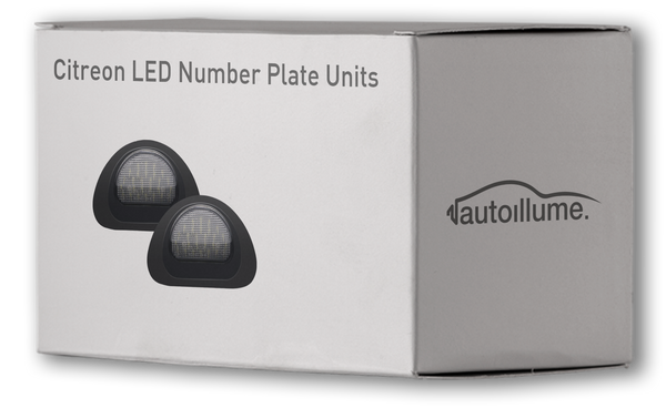 Citreon LED Number Plate Units