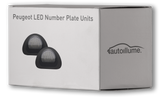 Peugeot LED Number Plate Units