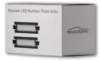 Hyundai LED Number Plate Units