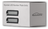 Hyundai LED Number Plate Units