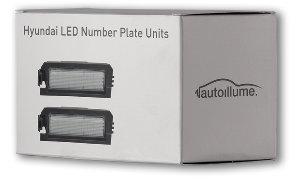 Hyundai LED Number Plate Units