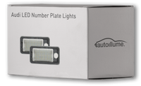 Audi LED Number Plate Units - autoillume