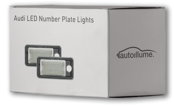 Audi LED Number Plate Units - autoillume