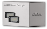 Audi LED Number Plate Units - autoillume