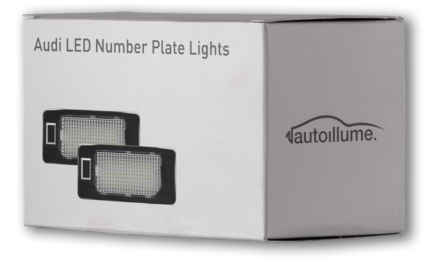 Audi LED Number Plate Units - autoillume