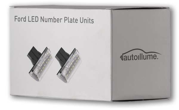 Ford LED Number Plate Units - autoillume