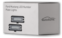 Ford Mustang LED Number Plate Lights - autoillume