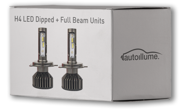 H4 LED Dipped + Full Beam Units - autoillume