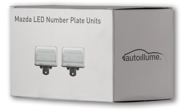 Mazda LED Number Plate Units