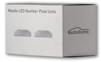 Mazda LED Number Plate Units