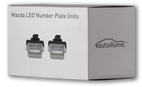 Mazda LED Number Plate Units