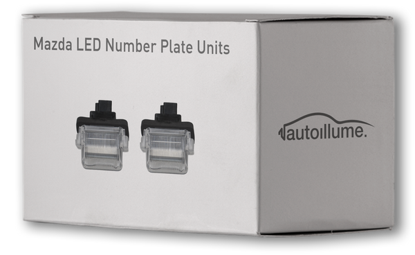 Mazda LED Number Plate Units