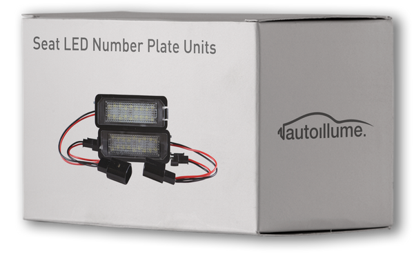 Seat LED Number Plate Units - autoillume