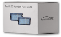 Seat LED Number Plate Units - autoillume