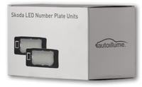 Skoda LED Number Plate Units