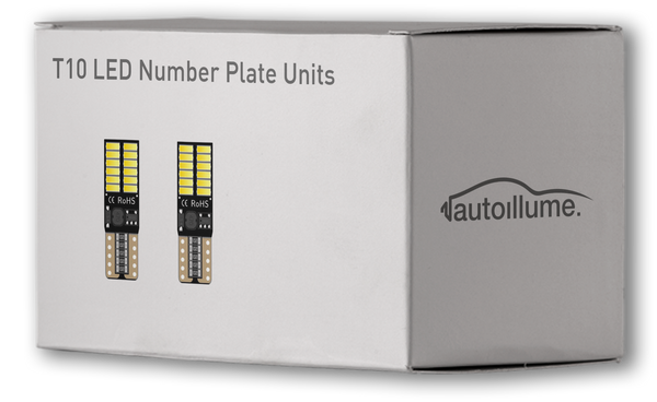 T10 LED Number Plate Units