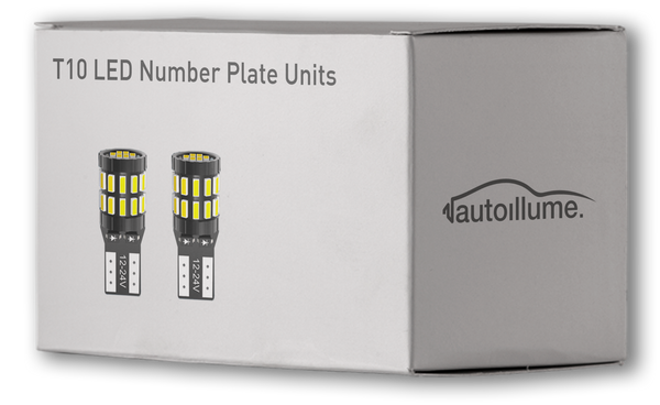 T10 LED Number Plate Units