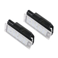 Renault LED Number Plate Units