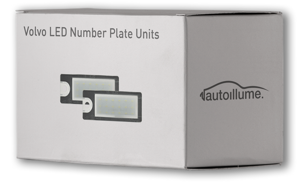 Volvo LED Number Plate Units - autoillume